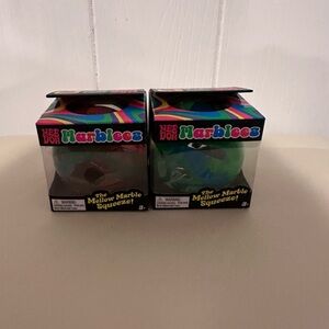 NeeDoh Marbleez Green Mellow Marble Squeeze Toy